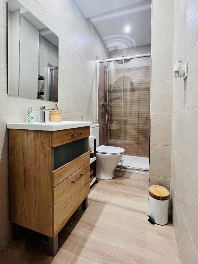 Apartamento Adosado Con Terraza En Playa America, Nigrán Buitenkant foto